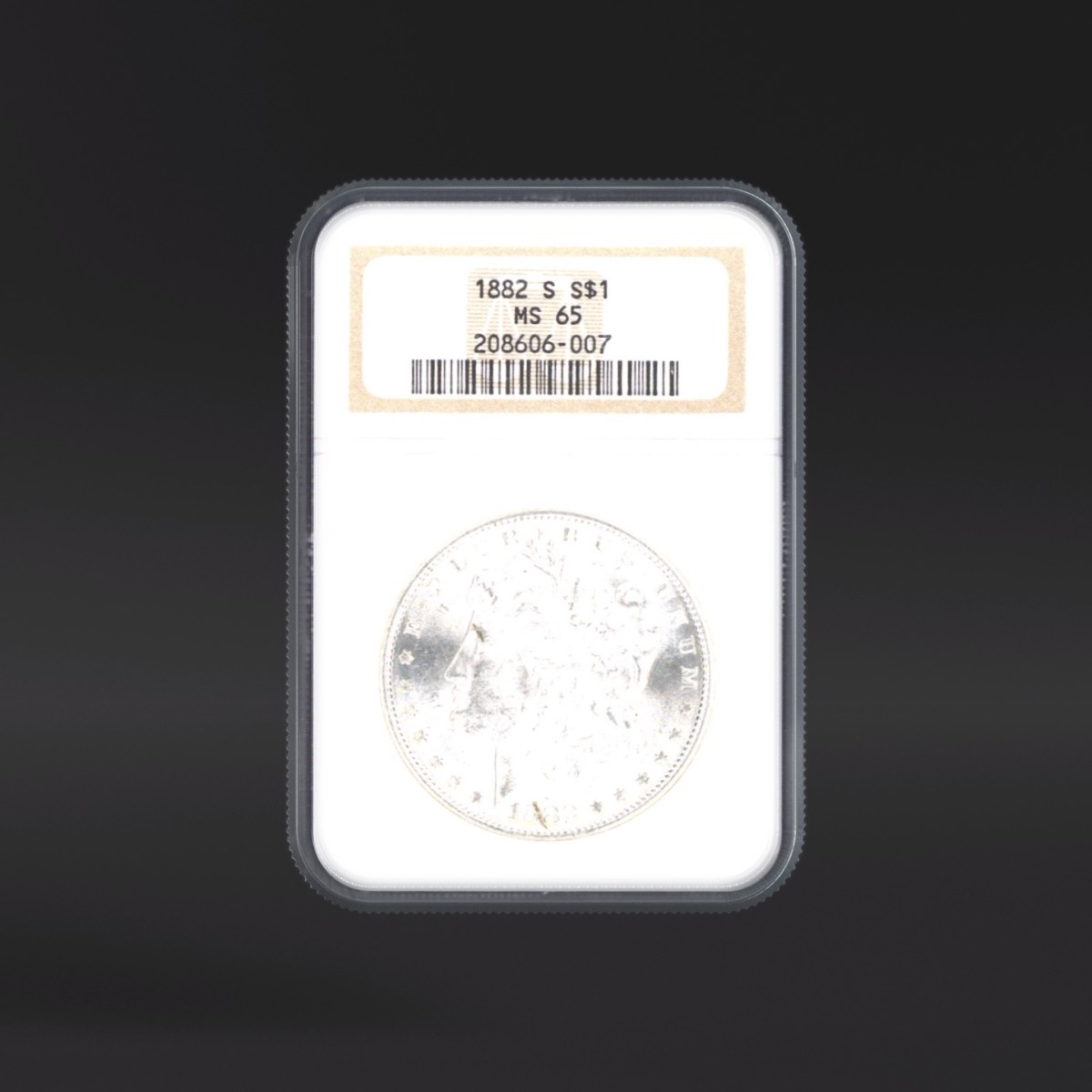 1882-S One Dollar NGC MS65